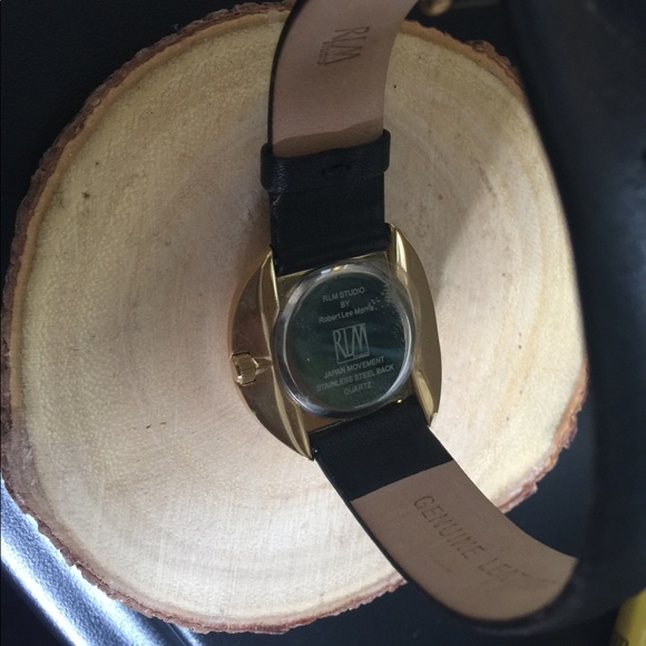Robert Lee Morris Brass & 18K Clad Watch main image 3